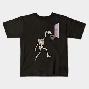 Slam Dunk Skelly Kids T-Shirt